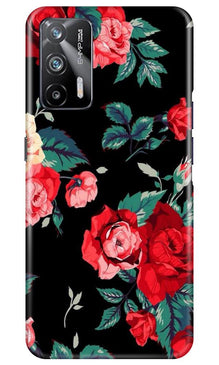 Red Rose2 Mobile Back Case for Realme X7 Max 5G (Design - 81)