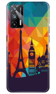 Eiffel Tower2 Mobile Back Case for Realme X7 Max 5G (Design - 91)