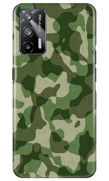 Army Camouflage Mobile Back Case for Realme X7 Max 5G  (Design - 106)