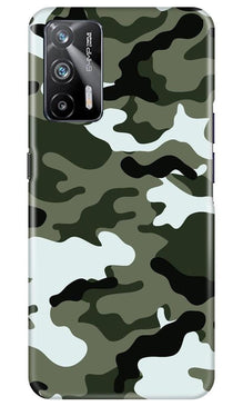Army Camouflage Mobile Back Case for Realme X7 Max 5G  (Design - 108)