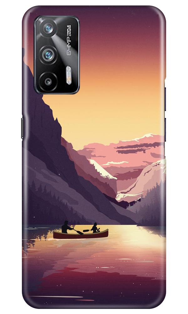 Mountains Boat Case for Realme X7 Max 5G (Design - 181)