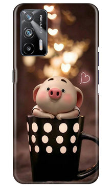 Cute Bunny Mobile Back Case for Realme X7 Max 5G (Design - 213)