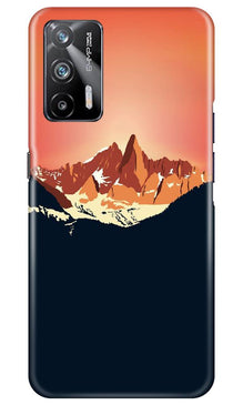 Mountains Mobile Back Case for Realme X7 Max 5G (Design - 227)