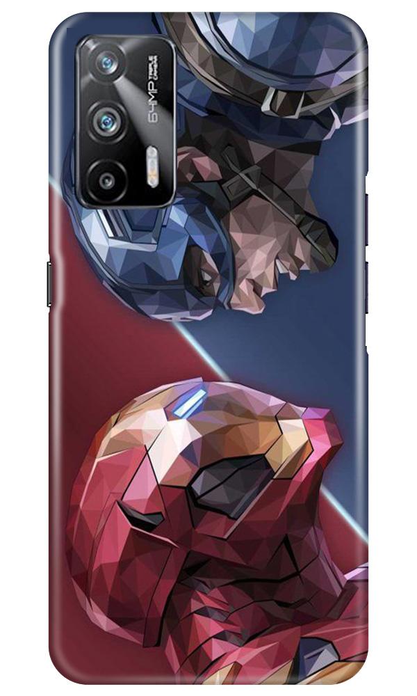 Ironman Captain America Case for Realme X7 Max 5G (Design No. 245)