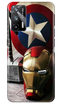 Ironman Captain America Mobile Back Case for Realme X7 Max 5G (Design - 254)