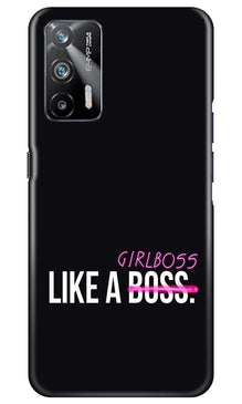 Like a Girl Boss Mobile Back Case for Realme X7 Max 5G (Design - 265)