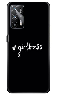 #GirlBoss Mobile Back Case for Realme X7 Max 5G (Design - 266)