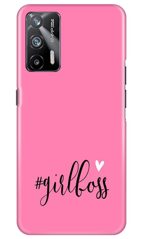 Girl Boss Pink Case for Realme X7 Max 5G (Design No. 269)