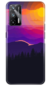 Sun Set Mobile Back Case for Realme X7 Max 5G (Design - 279)