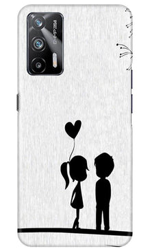 Cute Kid Couple Mobile Back Case for Realme X7 Max 5G (Design - 283)