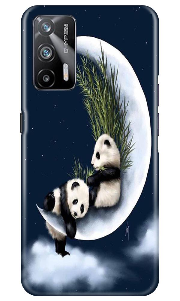 Panda Moon Mobile Back Case for Realme X7 Max 5G (Design - 318)