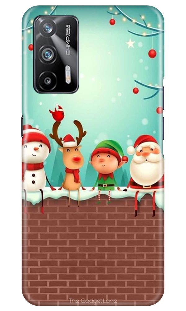 Santa Claus Mobile Back Case for Realme X7 Max 5G (Design - 334)