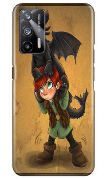 Dragon Mobile Back Case for Realme X7 Max 5G (Design - 336)
