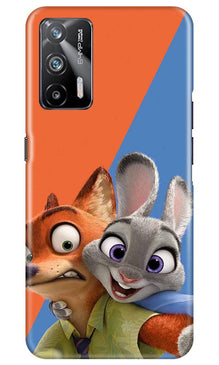 Cartoon Mobile Back Case for Realme X7 Max 5G (Design - 346)