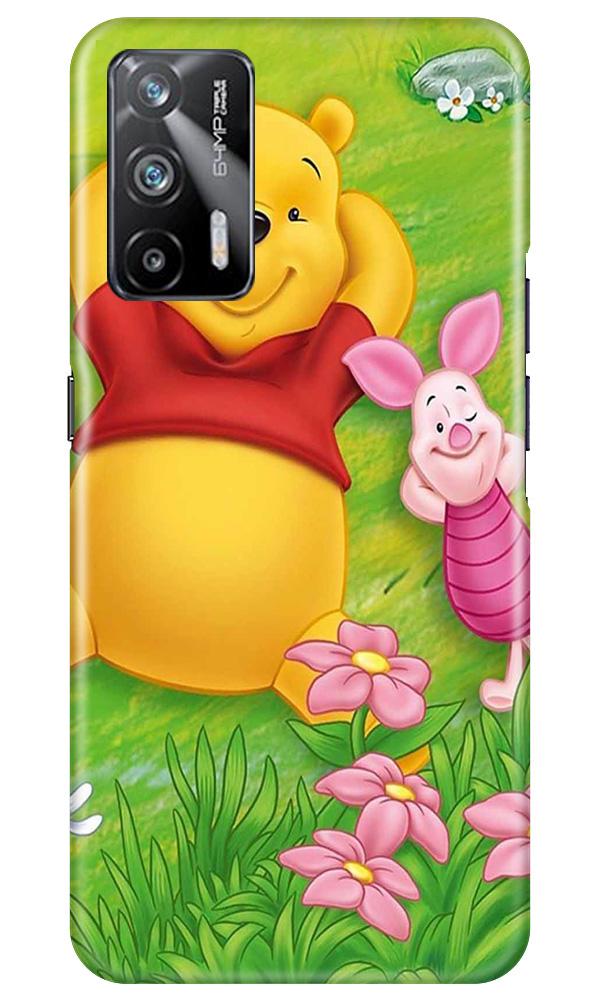 Winnie The Pooh Mobile Back Case for Realme X7 Max 5G (Design - 348)