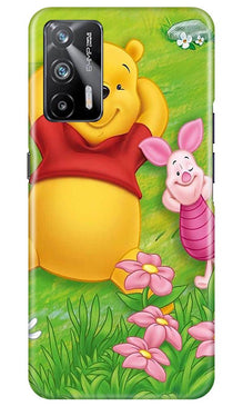 Winnie The Pooh Mobile Back Case for Realme X7 Max 5G (Design - 348)