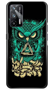 Owl Mobile Back Case for Realme X7 Max 5G (Design - 358)