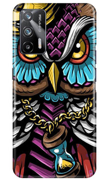 Owl Mobile Back Case for Realme X7 Max 5G (Design - 359)