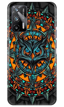 Owl Mobile Back Case for Realme X7 Max 5G (Design - 360)