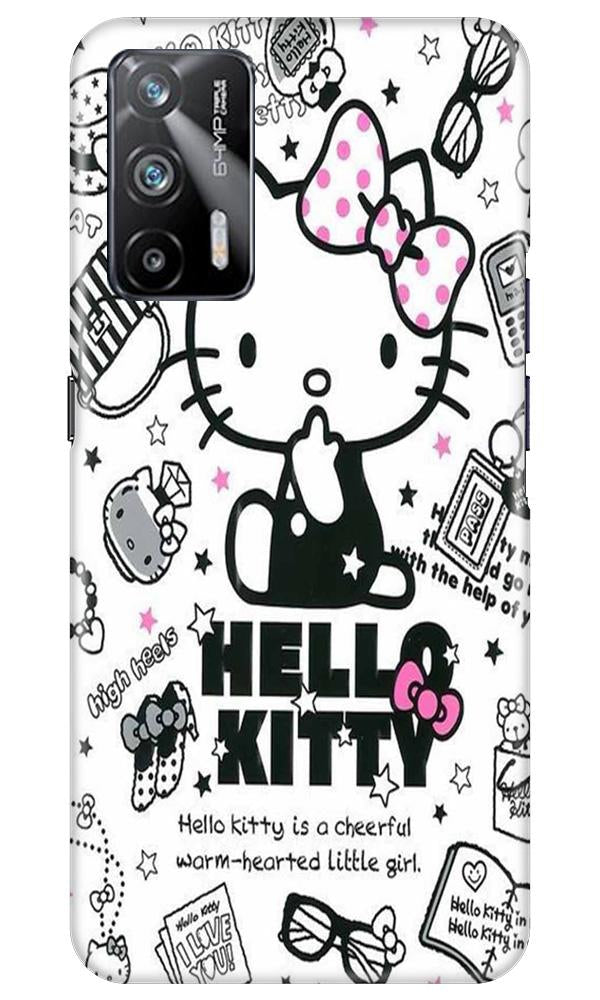 Hello Kitty Mobile Back Case for Realme X7 Max 5G (Design - 361)