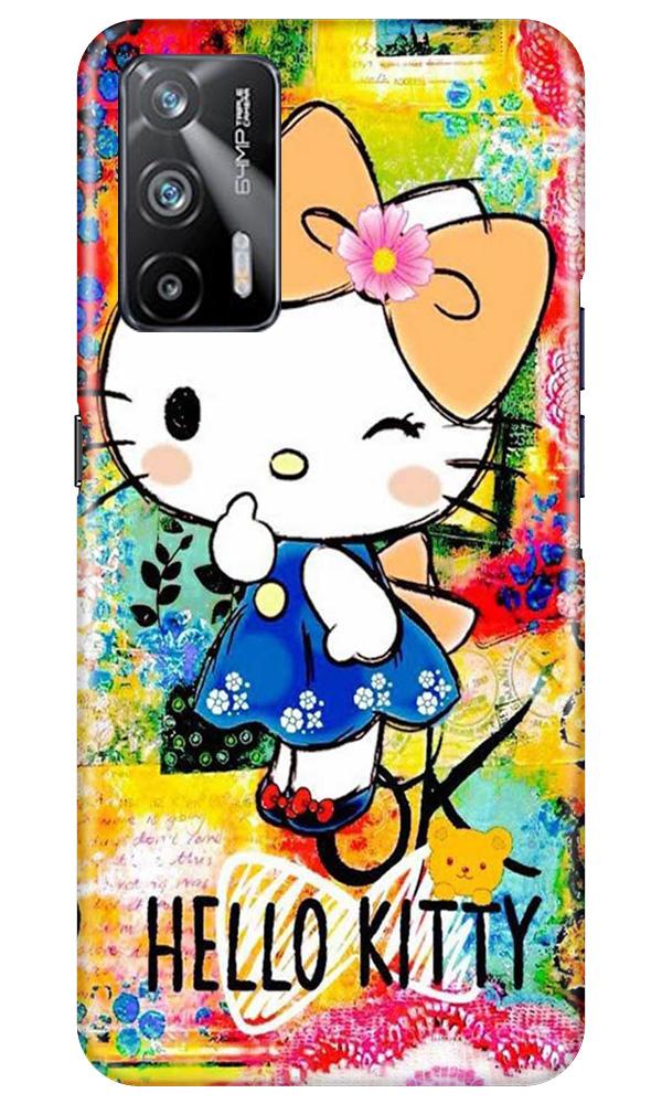 Hello Kitty Mobile Back Case for Realme X7 Max 5G (Design - 362)