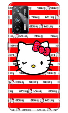 Hello Kitty Mobile Back Case for Realme X7 Max 5G (Design - 364)