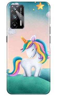 Unicorn Mobile Back Case for Realme X7 Max 5G (Design - 366)