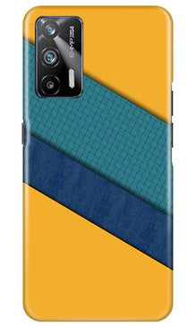 Diagonal Pattern Mobile Back Case for Realme X7 Max 5G (Design - 370)