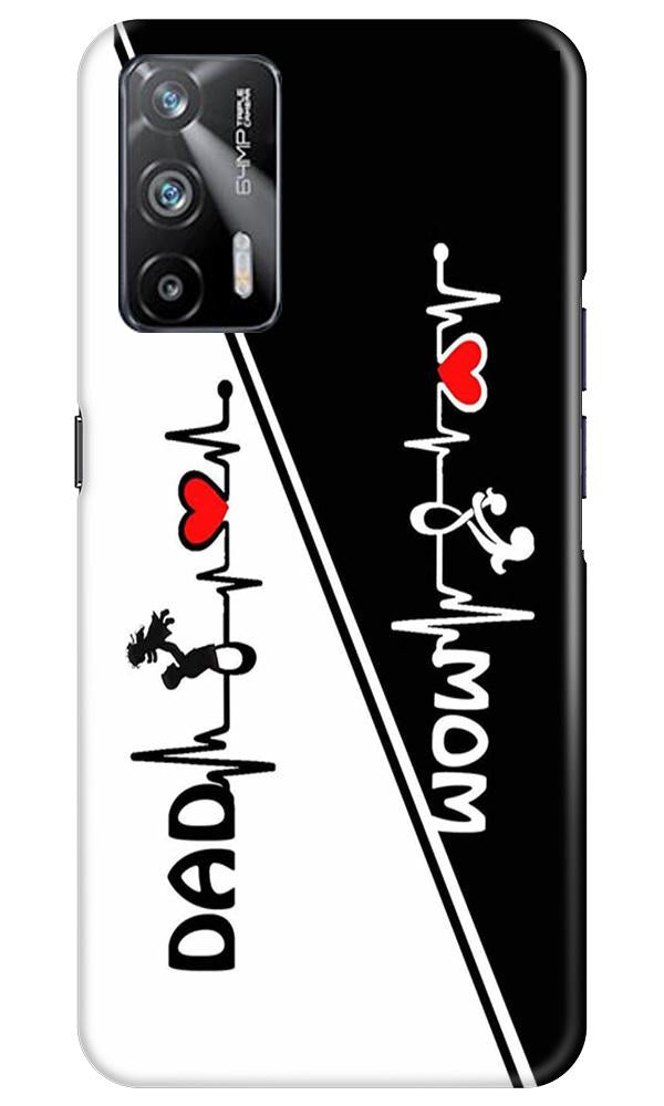 Love Mom Dad Mobile Back Case for Realme X7 Max 5G (Design - 385)