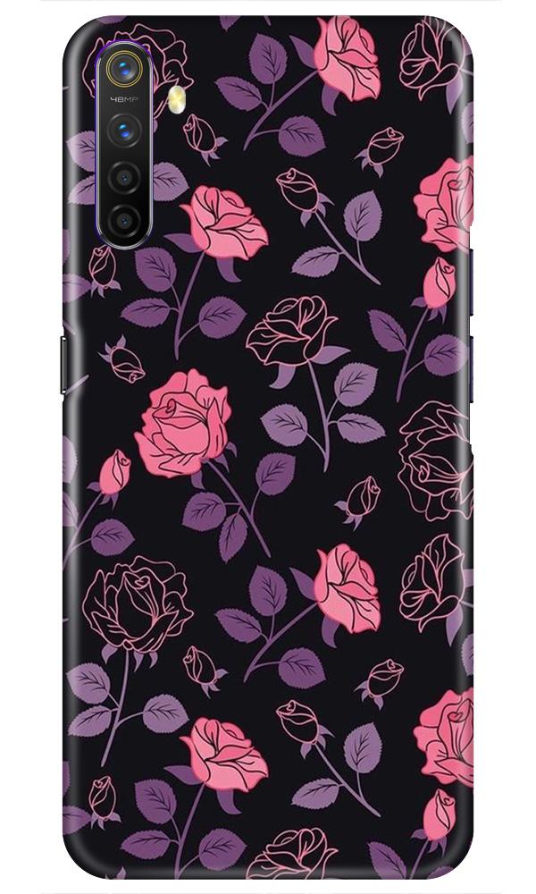 Rose Black Background Case for Realme XT