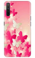 White Pick Butterflies Case for Realme XT