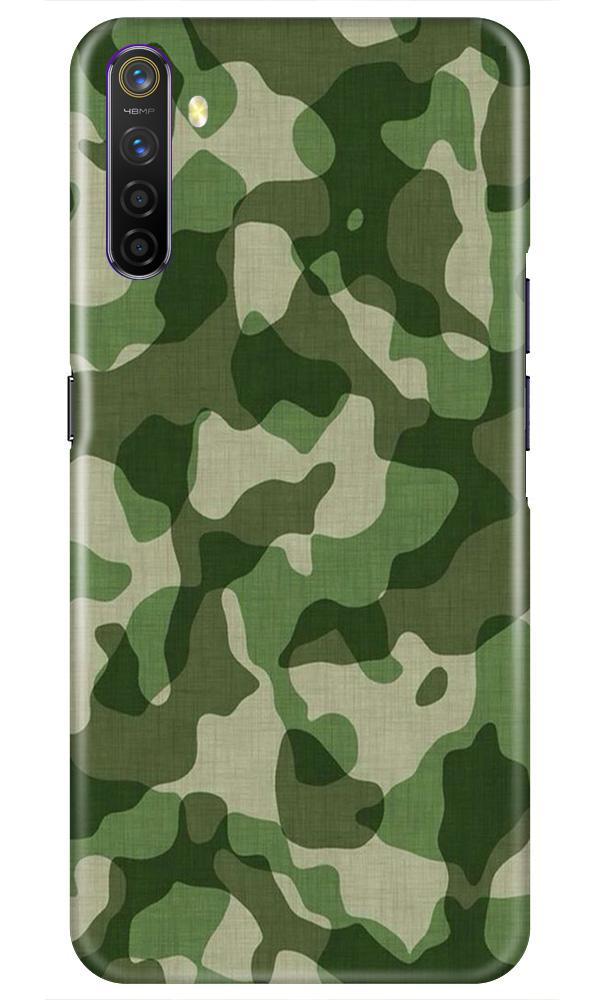 Army Camouflage Case for Realme XT  (Design - 106)