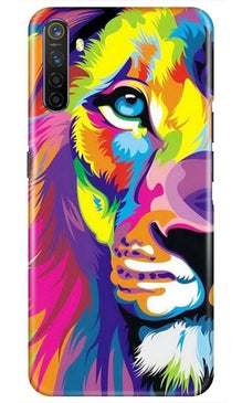 Colorful Lion Case for Realme XT  (Design - 110)