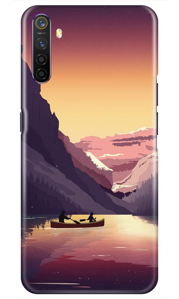 Mountains Boat Case for Realme XT (Design - 181)