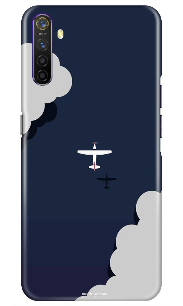 Clouds Plane Case for Realme XT (Design - 196)