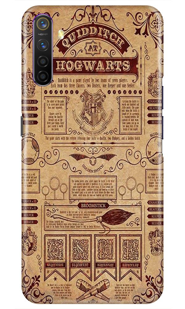 Hogwarts Mobile Back Case for Realme X2(Design - 304)