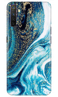 Marble Texture Mobile Back Case for Realme X2  (Design - 308)