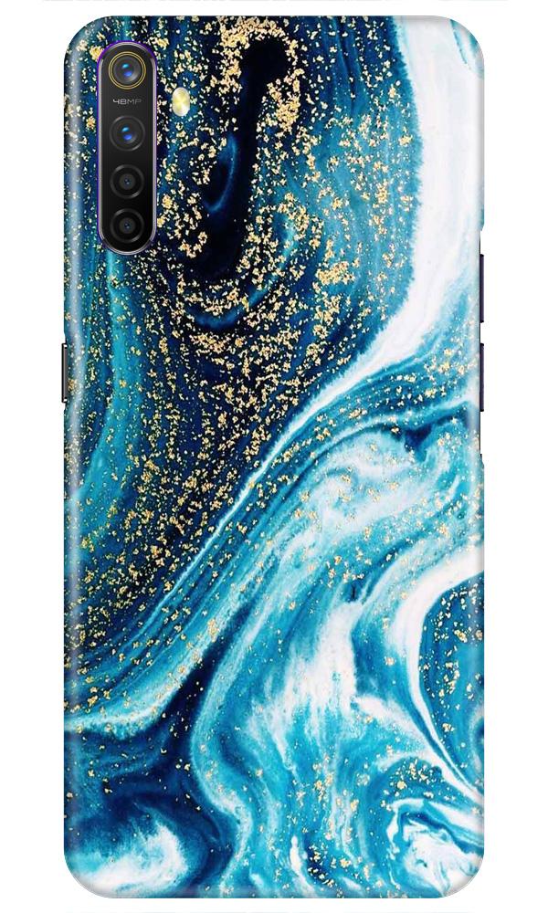 Marble Texture Mobile Back Case for Realme XT  (Design - 308)