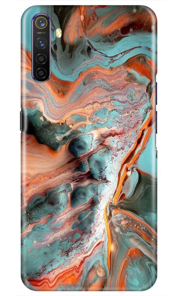 Marble Texture Mobile Back Case for Realme X2  (Design - 309)