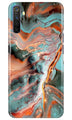 Marble Texture Mobile Back Case for Realme XT  (Design - 309)