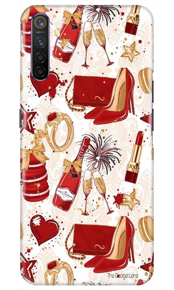 Girlish Mobile Back Case for Realme X2  (Design - 312)