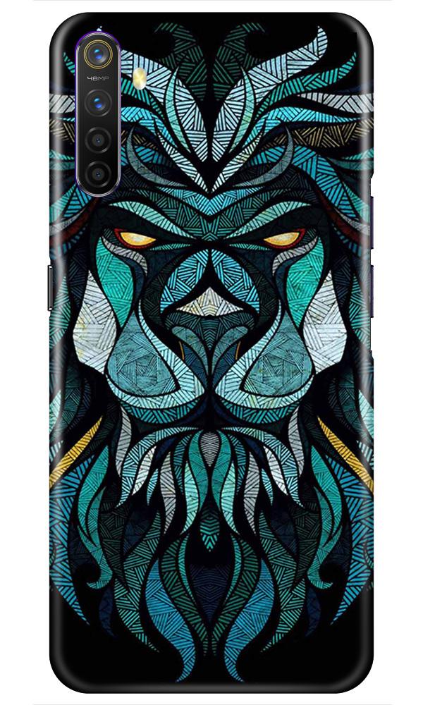 Lion Mobile Back Case for Realme XT  (Design - 314)