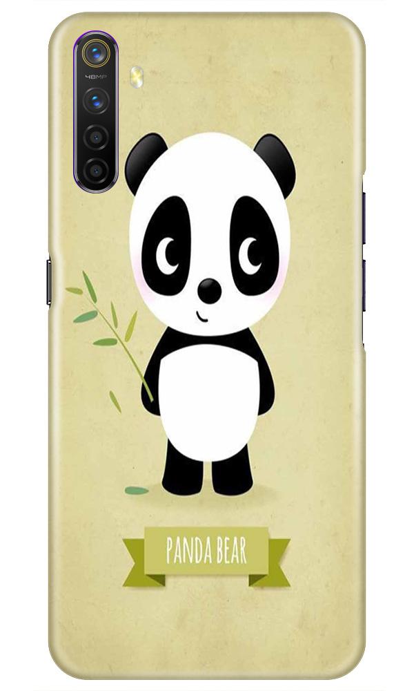 Panda Bear Mobile Back Case for Realme X2(Design - 317)