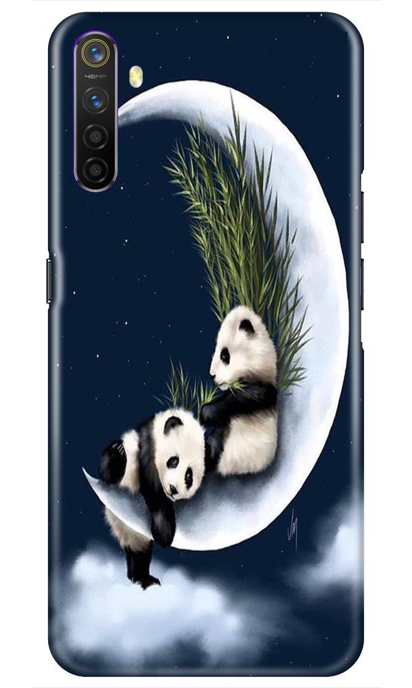 Panda Moon Mobile Back Case for Realme X2(Design - 318)
