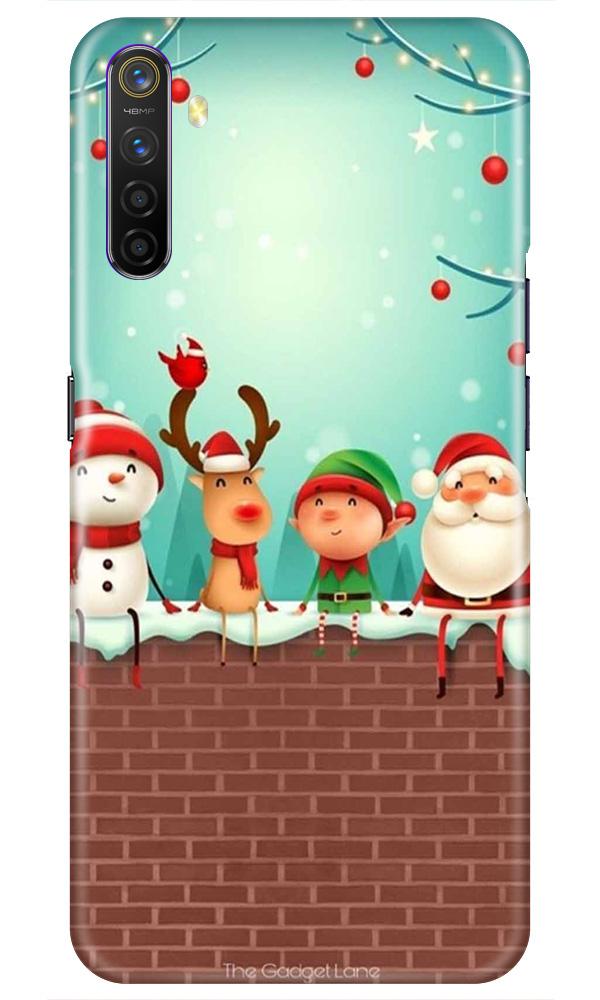 Santa Claus Mobile Back Case for Realme XT  (Design - 334)