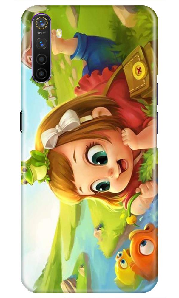 Baby Girl Mobile Back Case for Realme XT  (Design - 339)
