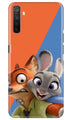 Cartoon Mobile Back Case for Realme XT  (Design - 346)
