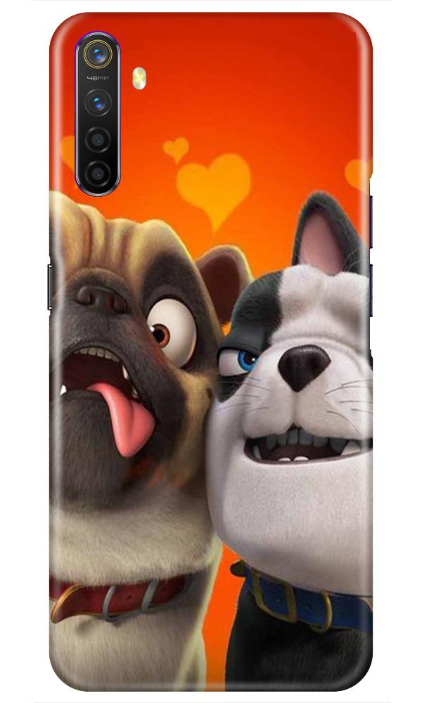 Dog Puppy Mobile Back Case for Realme XT  (Design - 350)