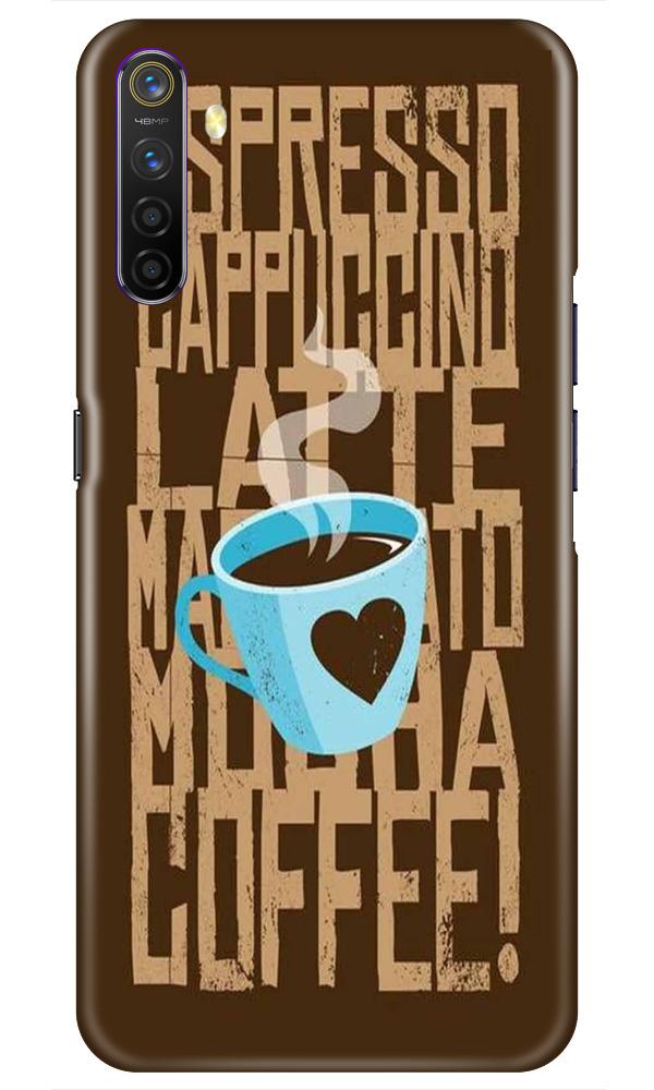Love Coffee Mobile Back Case for Realme X2(Design - 351)