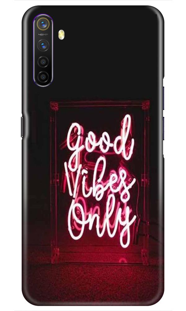 Good Vibes Only Mobile Back Case for Realme XT  (Design - 354)